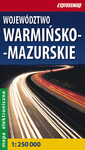 Województwo warmińsko-mazurskie 1:250 000 TAR