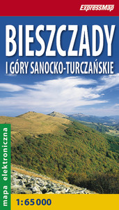 Bieszczady i Góry Sanocko-Turczańskie 1:65 000 TAR