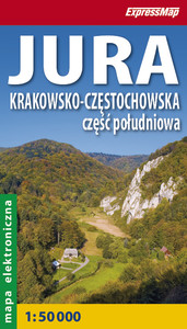Jura Krakowsko-Częstochowska. Część południowa 1:50 000 KMZ