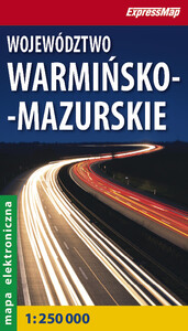 Województwo warmińsko-mazurskie 1:250 000 TIF